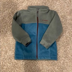 Toddler Columbia full-zip fleece